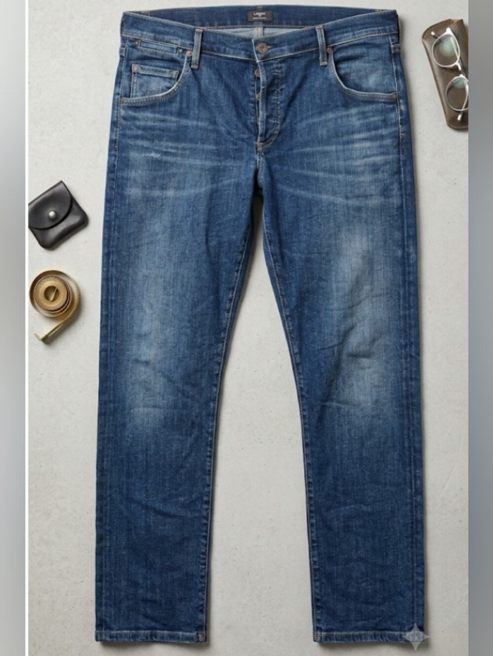 Citizens Of Humanity Emerson Slim Fit Boyfriend Jeans Blue Wash (Sz 30) Classic